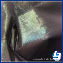 OBL21828 Polyester Foil Print Fabric For Down Coat